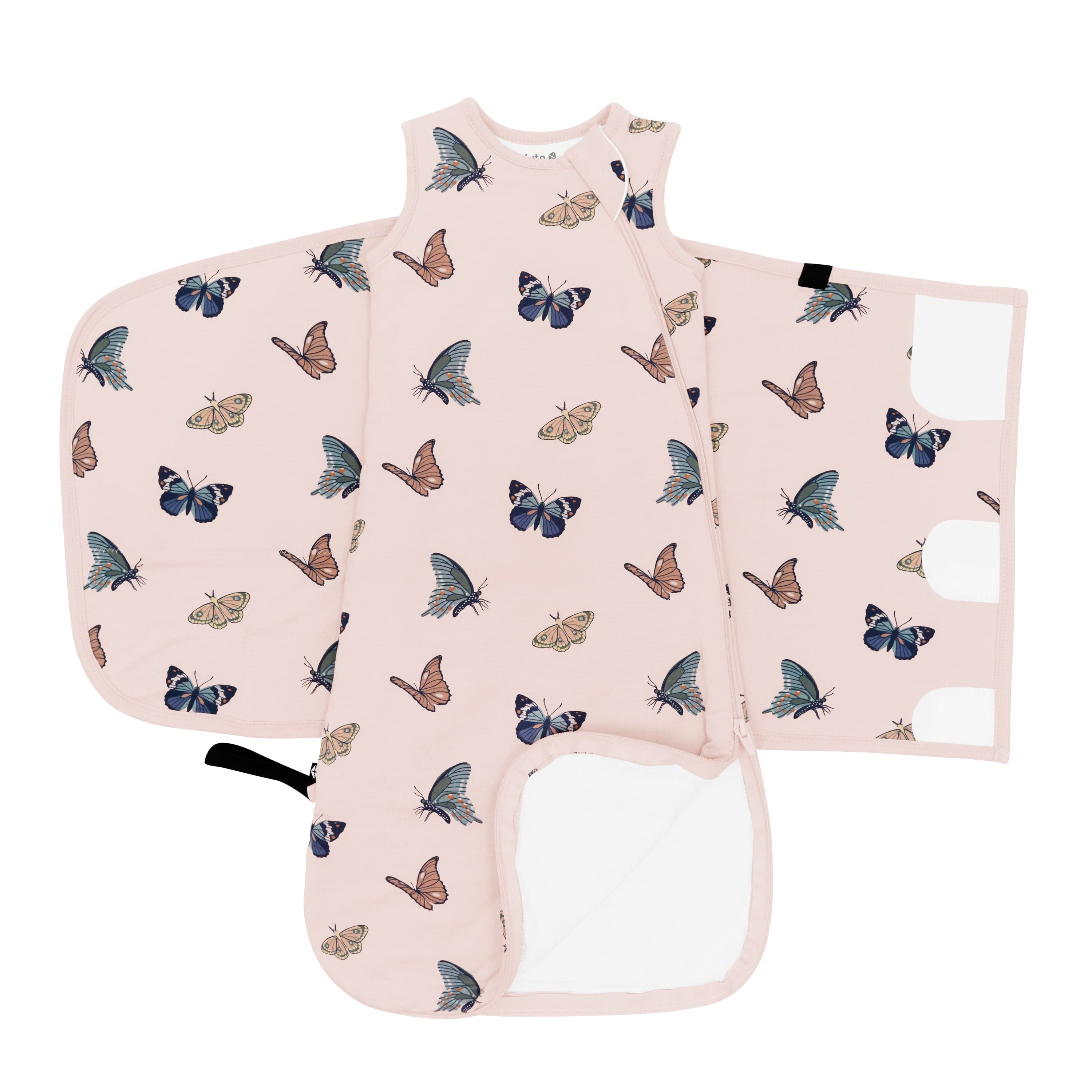  Sleep Bag Swaddler in Blush Butterfly 1.0、mySite、layawaytickets