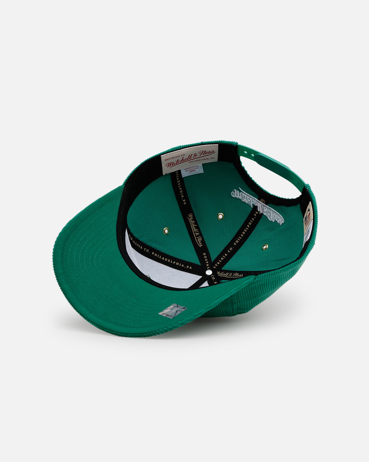 Mitchell & Ness Boston Celtics 'Worldwide' Deadstock Corduroy Snapback Green、mySite、zt4zffjzw