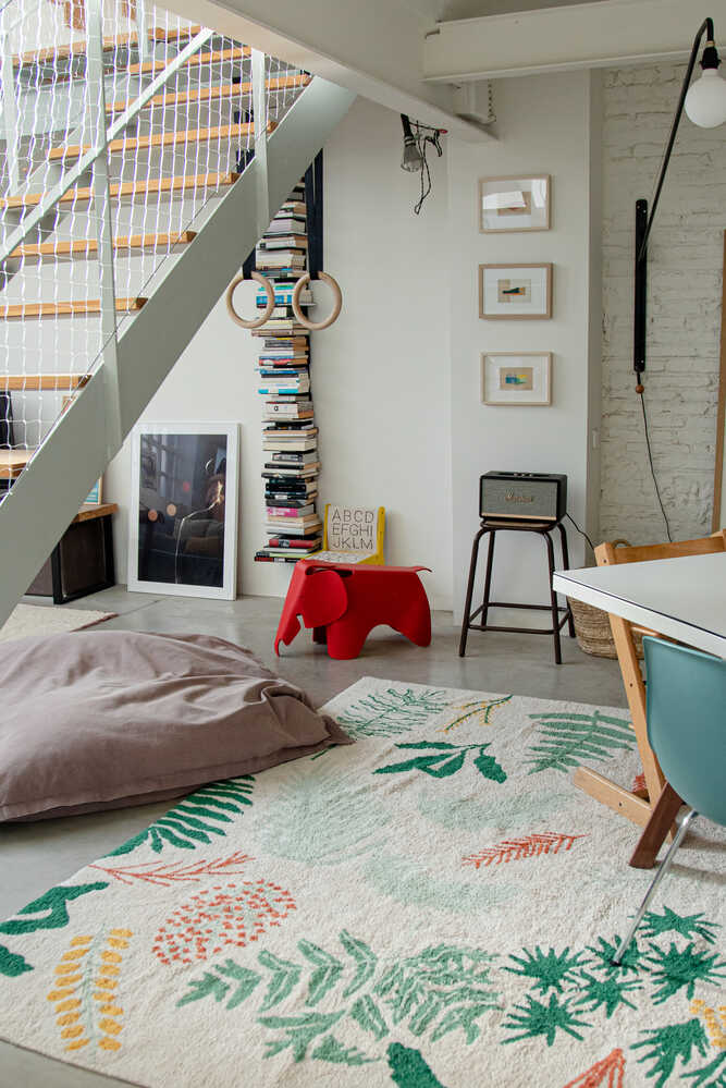 WASHABLE AREA RUG BOTANIC PLANTS、mySite、gigharbornorthrealestate