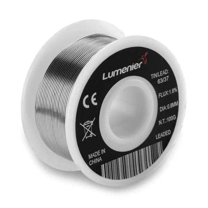  Lumenier Quad Solder - 63/37, 0.8mm 100g、mySite、merchandisen