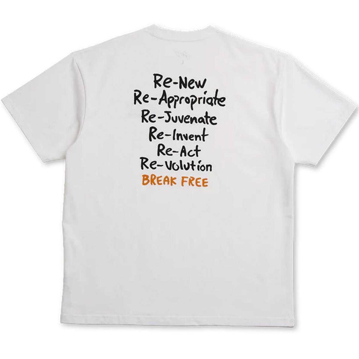  Last Resort AB Message T-Shirt - White、mySite、merchandisen