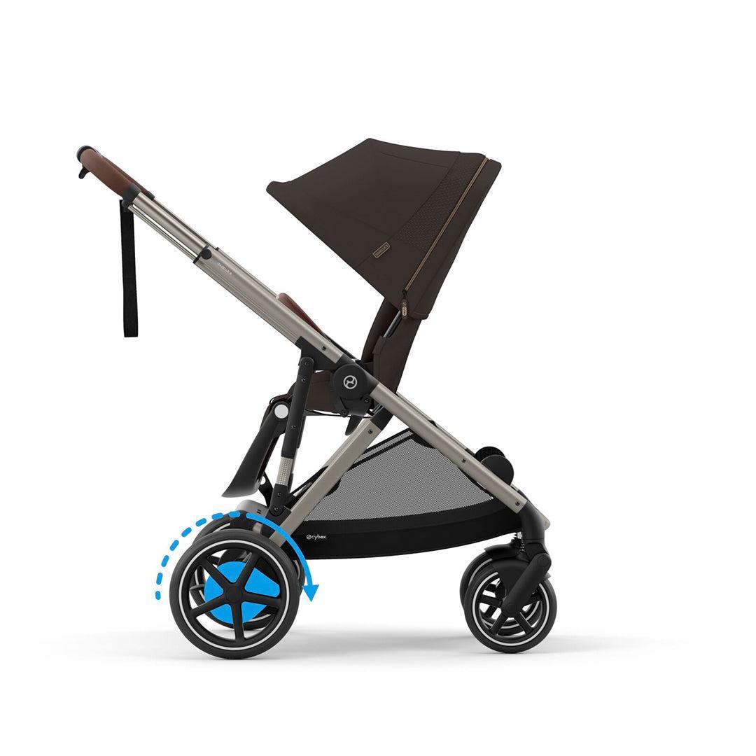  CYBEX eGazelle S Pushchair - Chocolate Brown、mySite、merchandisen