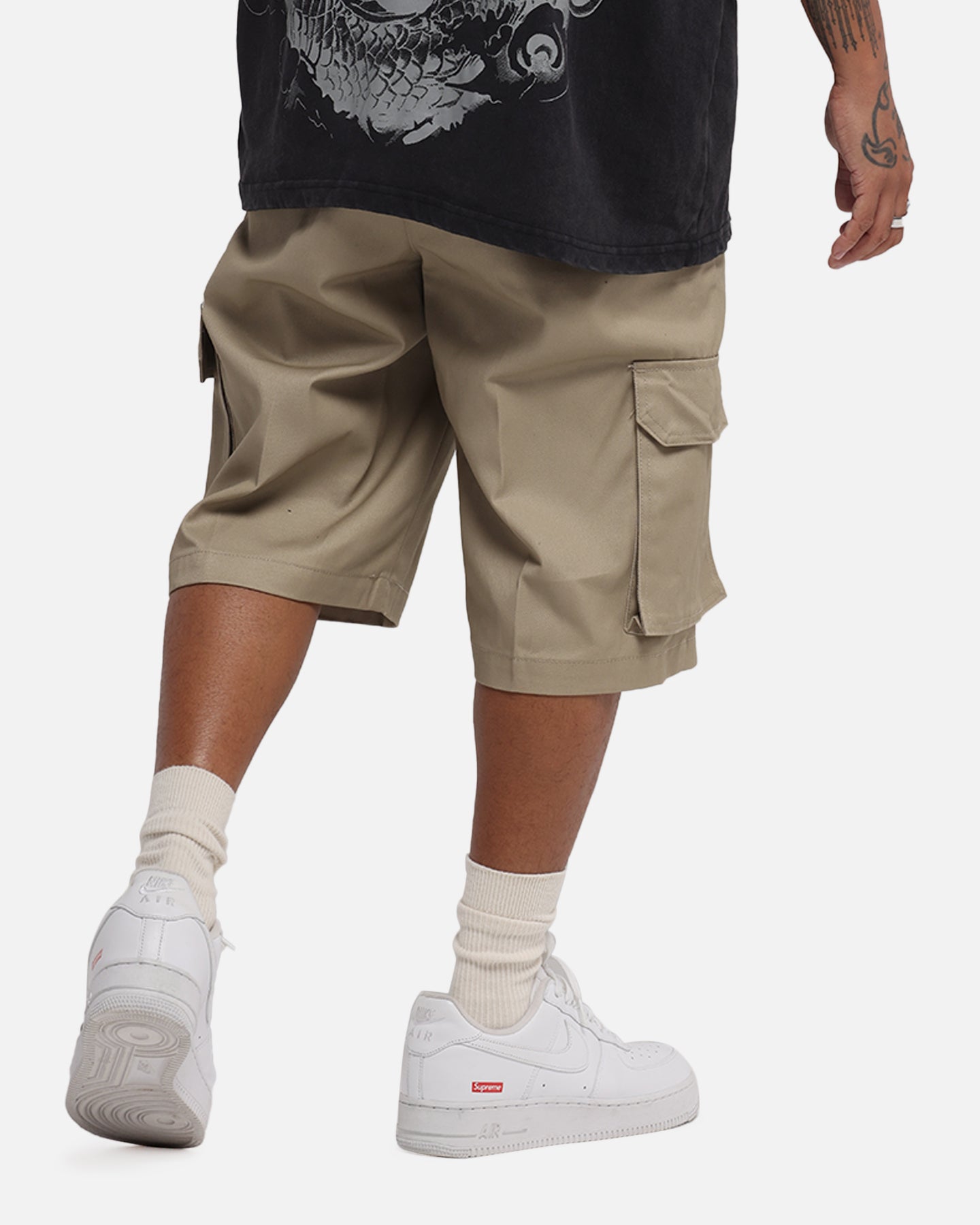 Dickies 131 Slim Straight Cargo Shorts Khaki、mySite、zt4zffjzw