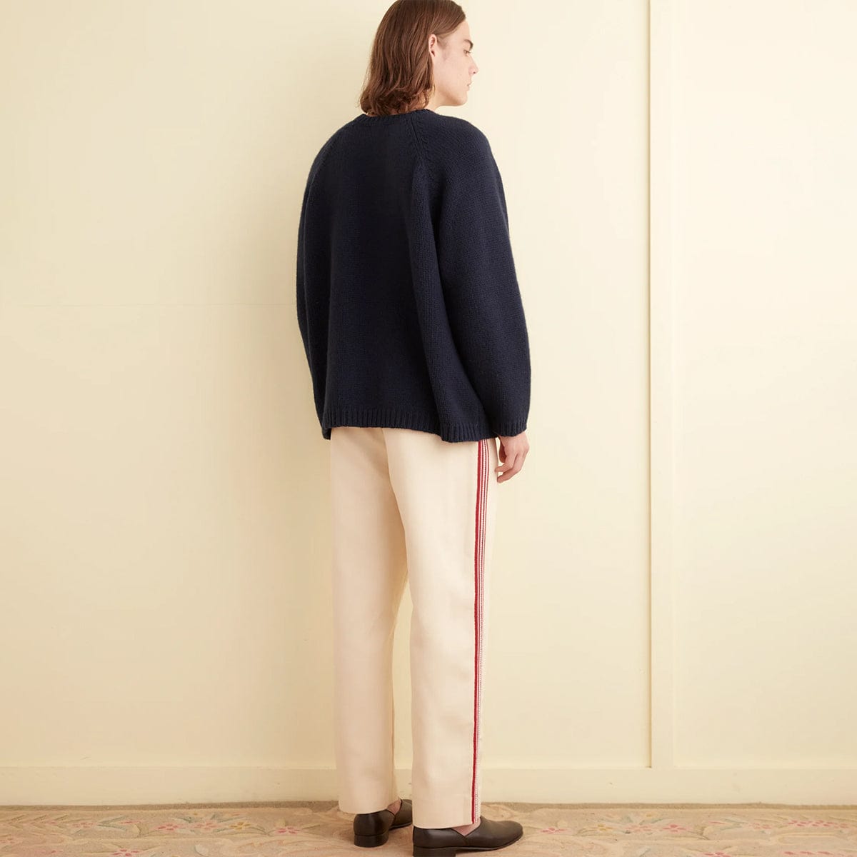 BEADED STRIA TROUSERS、mySite、zt4zffjzw