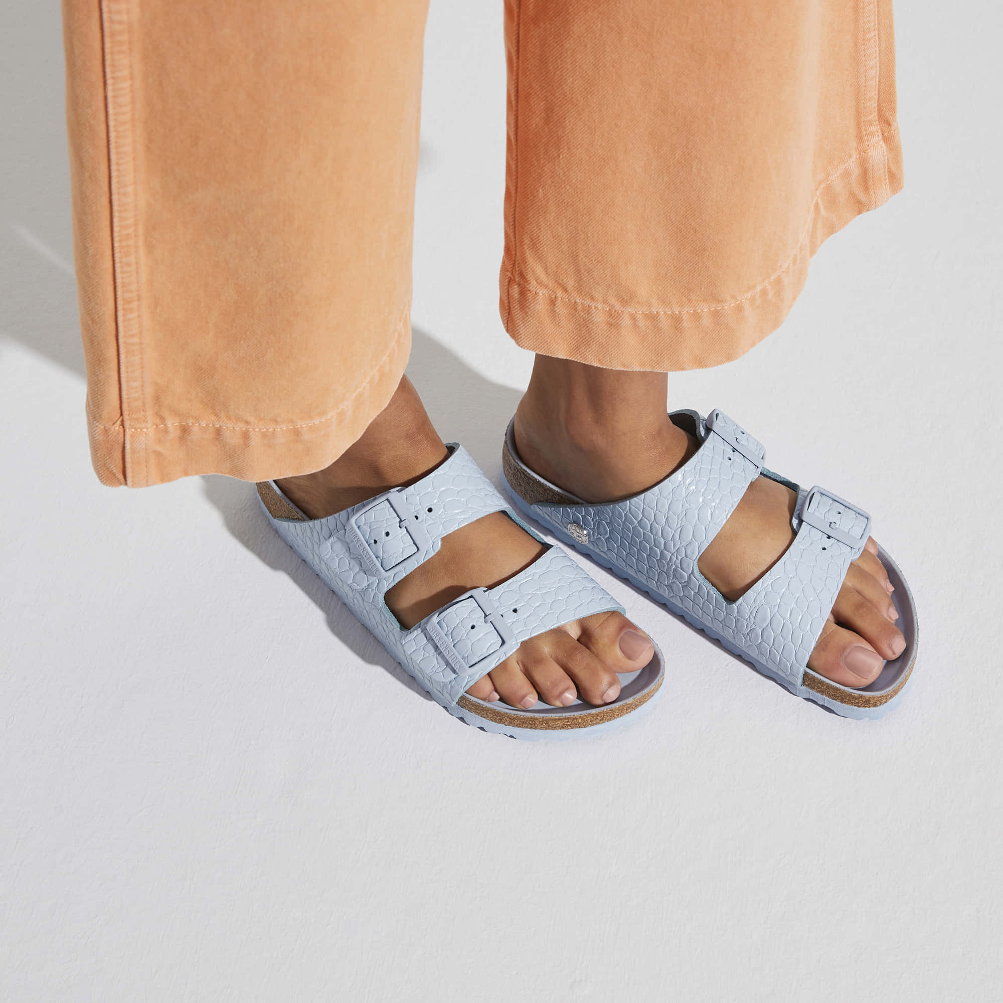 Arizona Rivet Logo Embossed Natural Leather、mySite、gtrtttuynbv