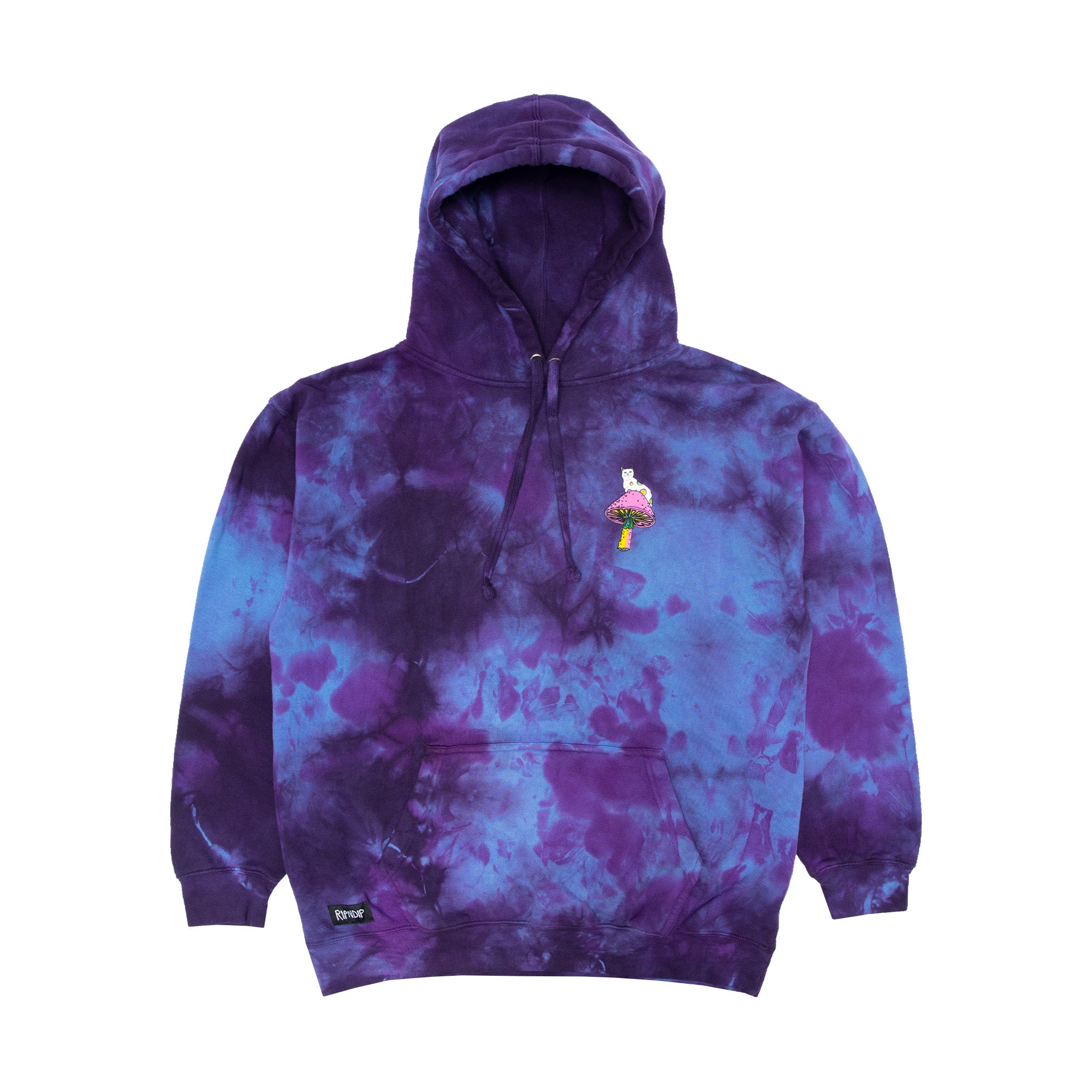  Psychedelic Hoodie (Blue/Purple Lightning)、mySite、merchandisen