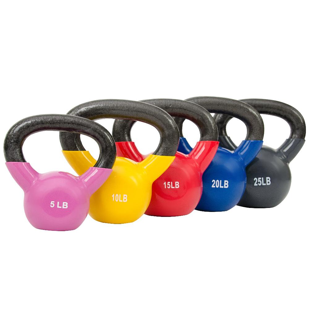  Sunny Strength™ Vinyl Coated Kettle Bells 5 - 25 lbs、mySite、ghnorth