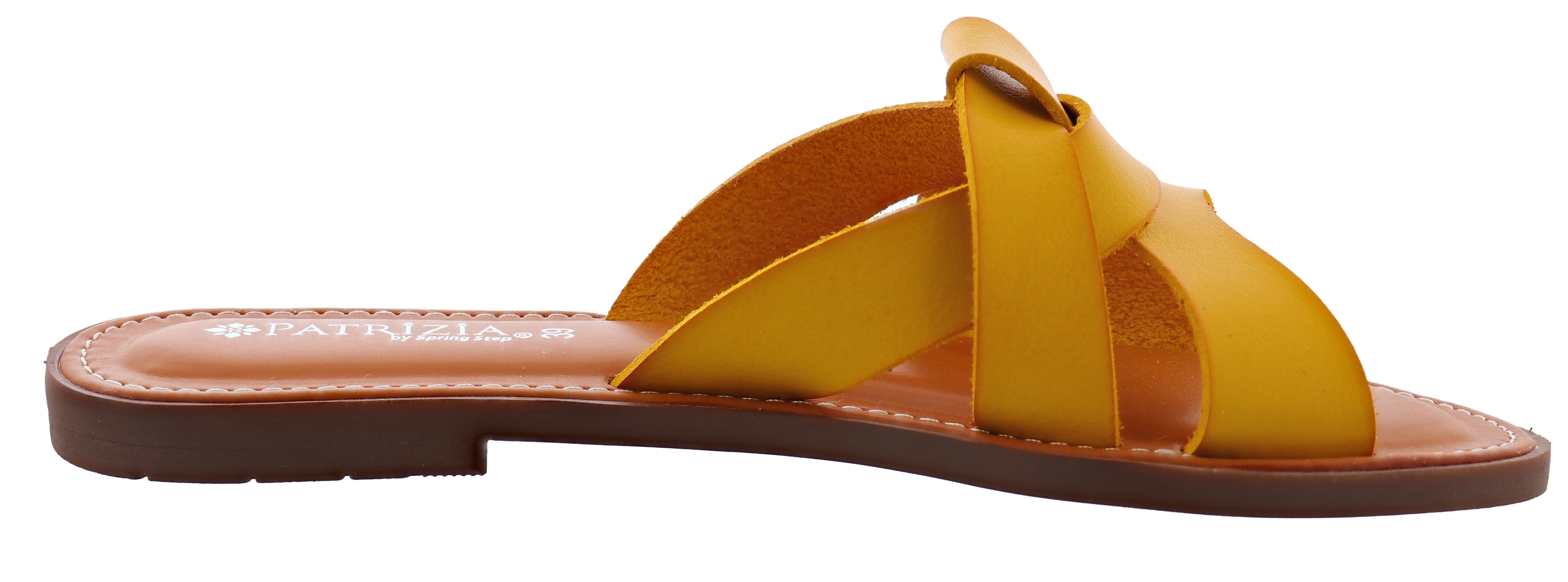 Patrizia Desert Flat Slide Sandals Women、mySite、dreamappss
