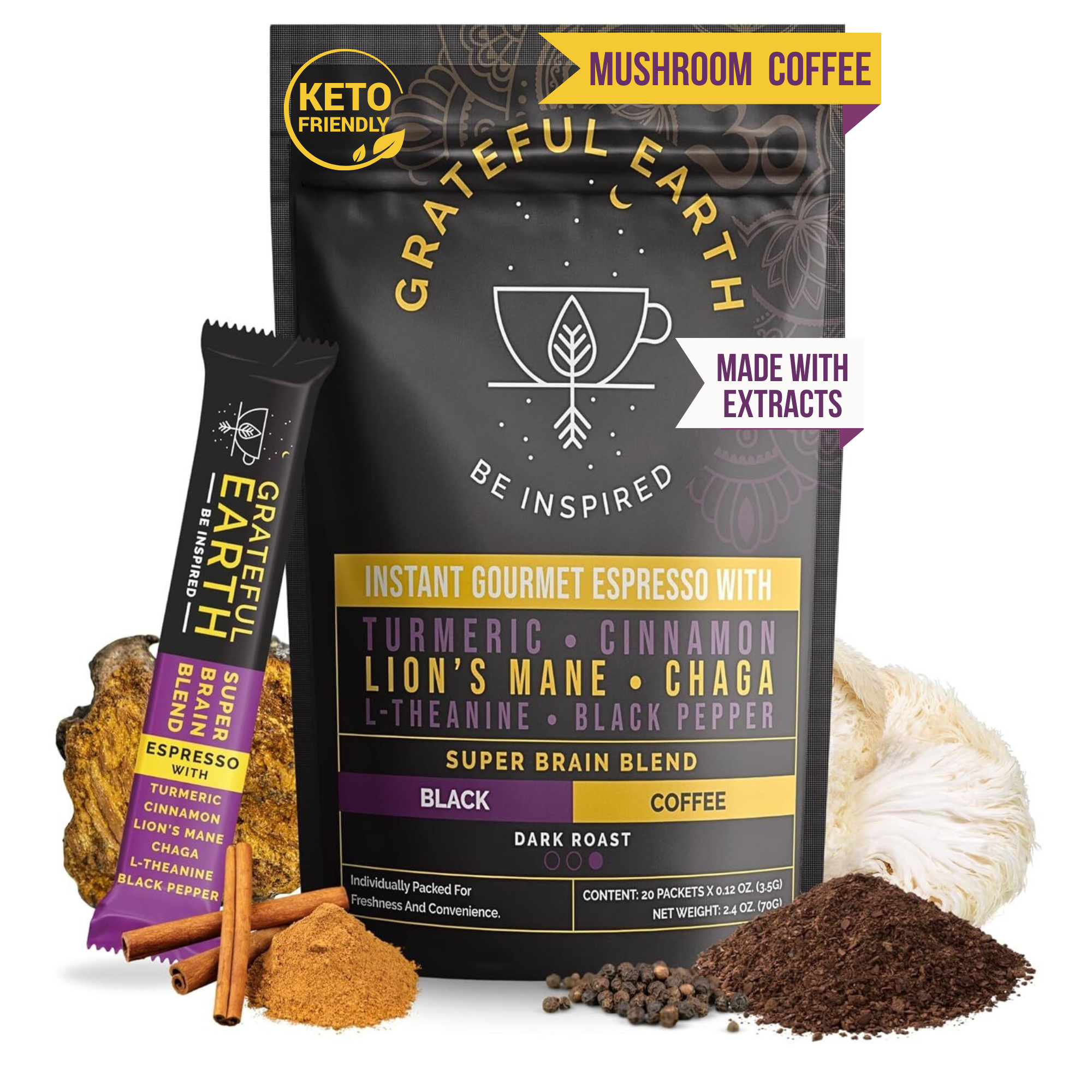 Espresso Coffee | Super Brain Blend | 6 Nootropics、mySite、gigharbornorthrealestate