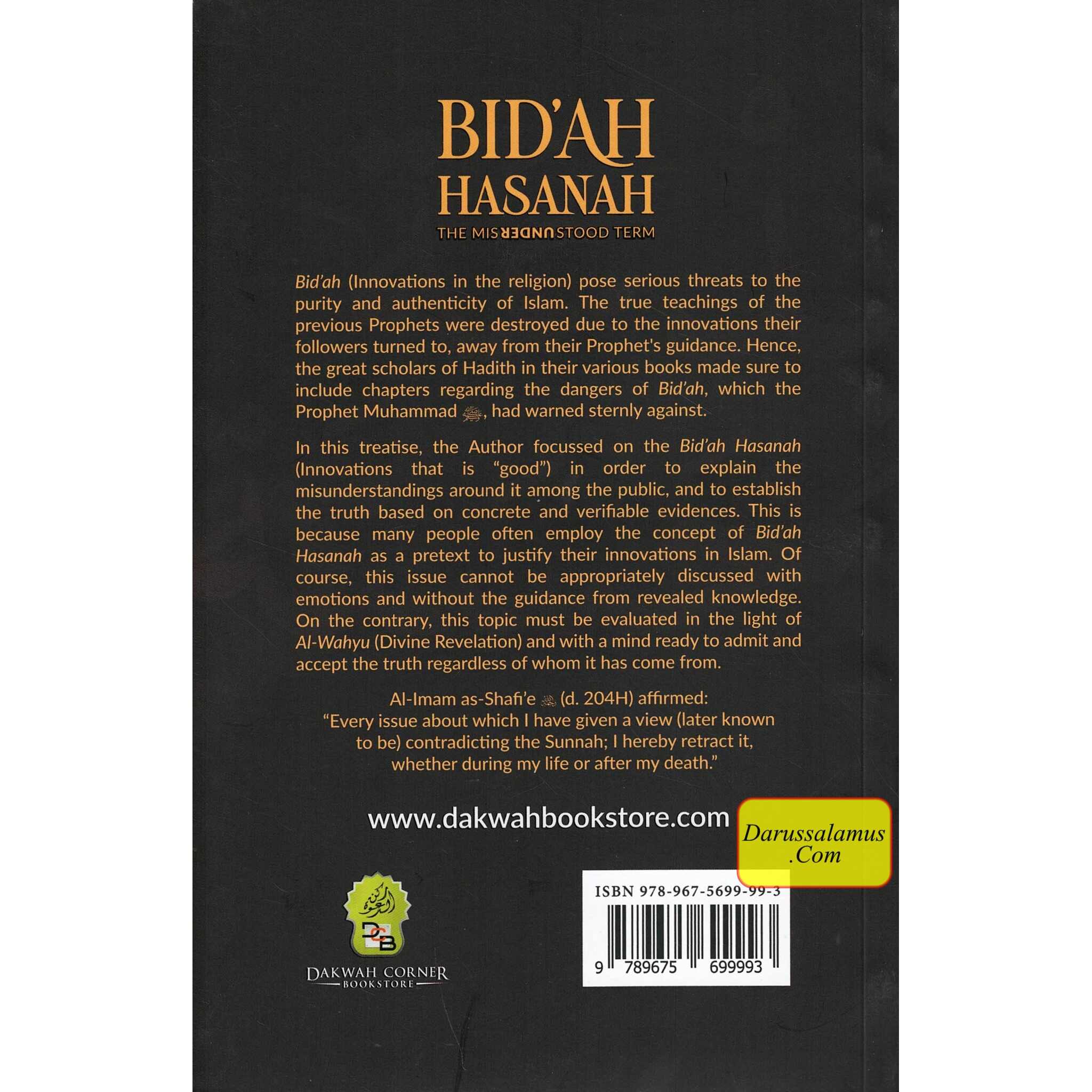 Bidah Hasanah The Misunderstood Term by Dr. Mohd Asri Zainul Abidin、mySite、topwebapps