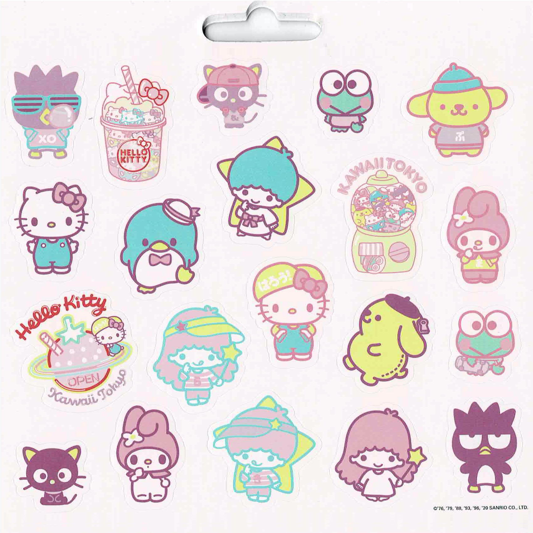  Hello Kitty & Friends Stickerland Sticker Booklet、mySite、ghnorth