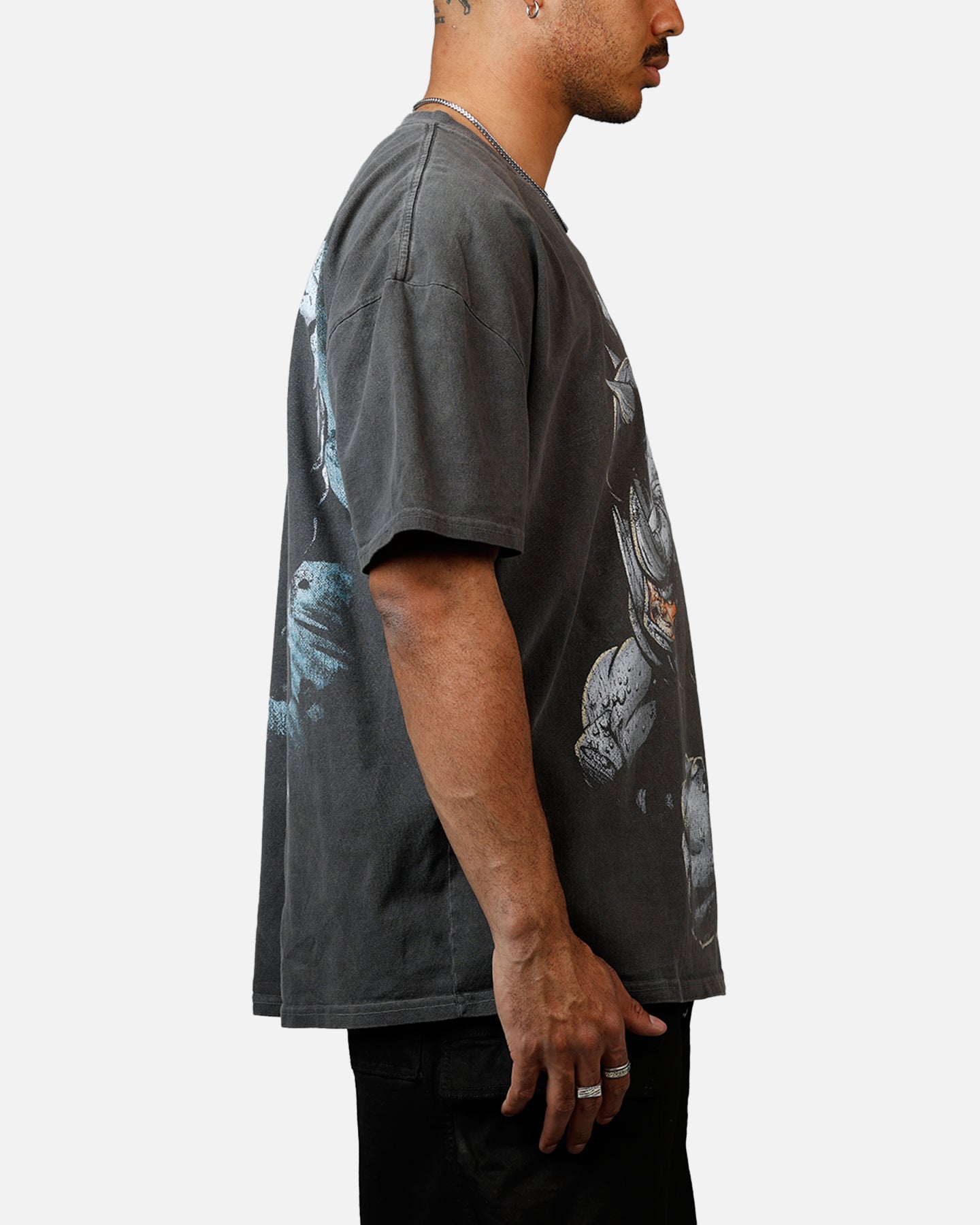 Goat Crew Marvel Villians Rhino Heavy T-Shirt Black Wash、mySite、zt4zffjzw