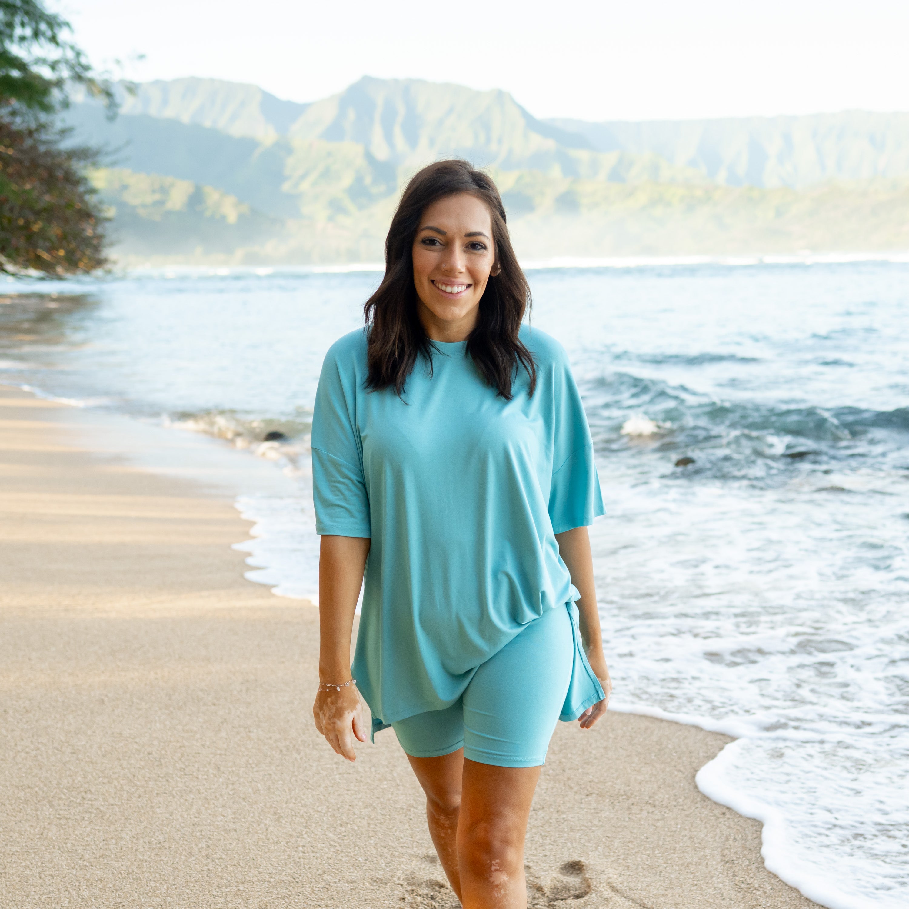  Women’s Biker Short Set in Makai、mySite、layawaytickets