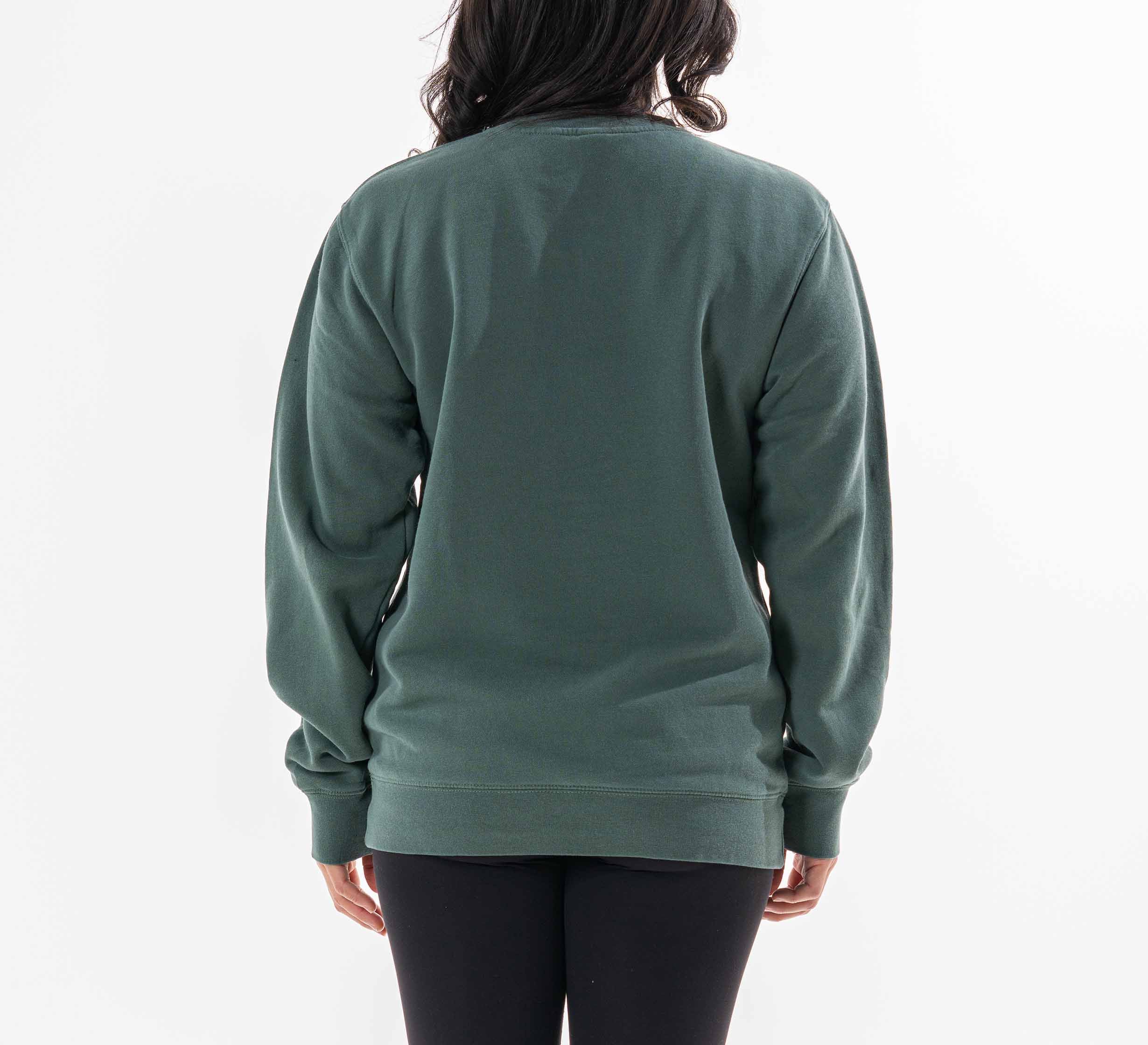 Womens Signature Crewneck Green、mySite、gigharbornorthrealestate