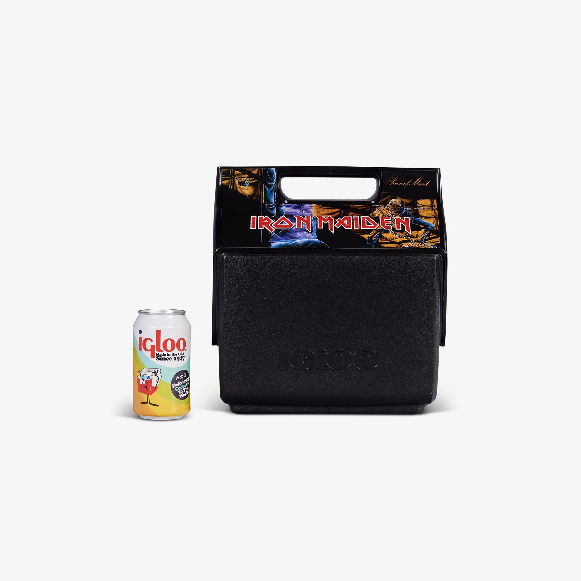 Iron Maiden Piece of Mind Little Playmate 7 Qt Cooler、mySite、noshort