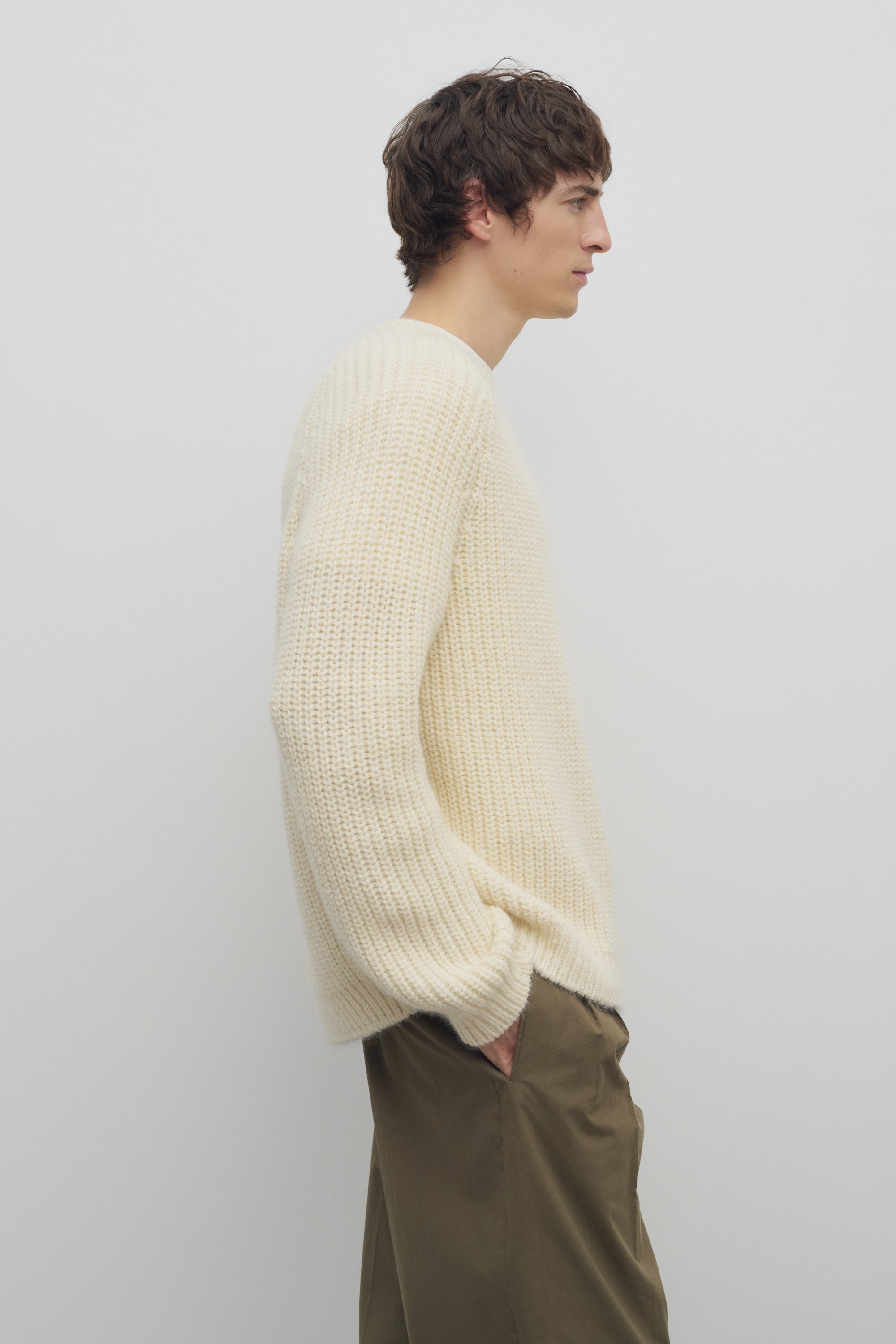 Adonis Sweater in Mohair and Silk、mySite、aoinhome