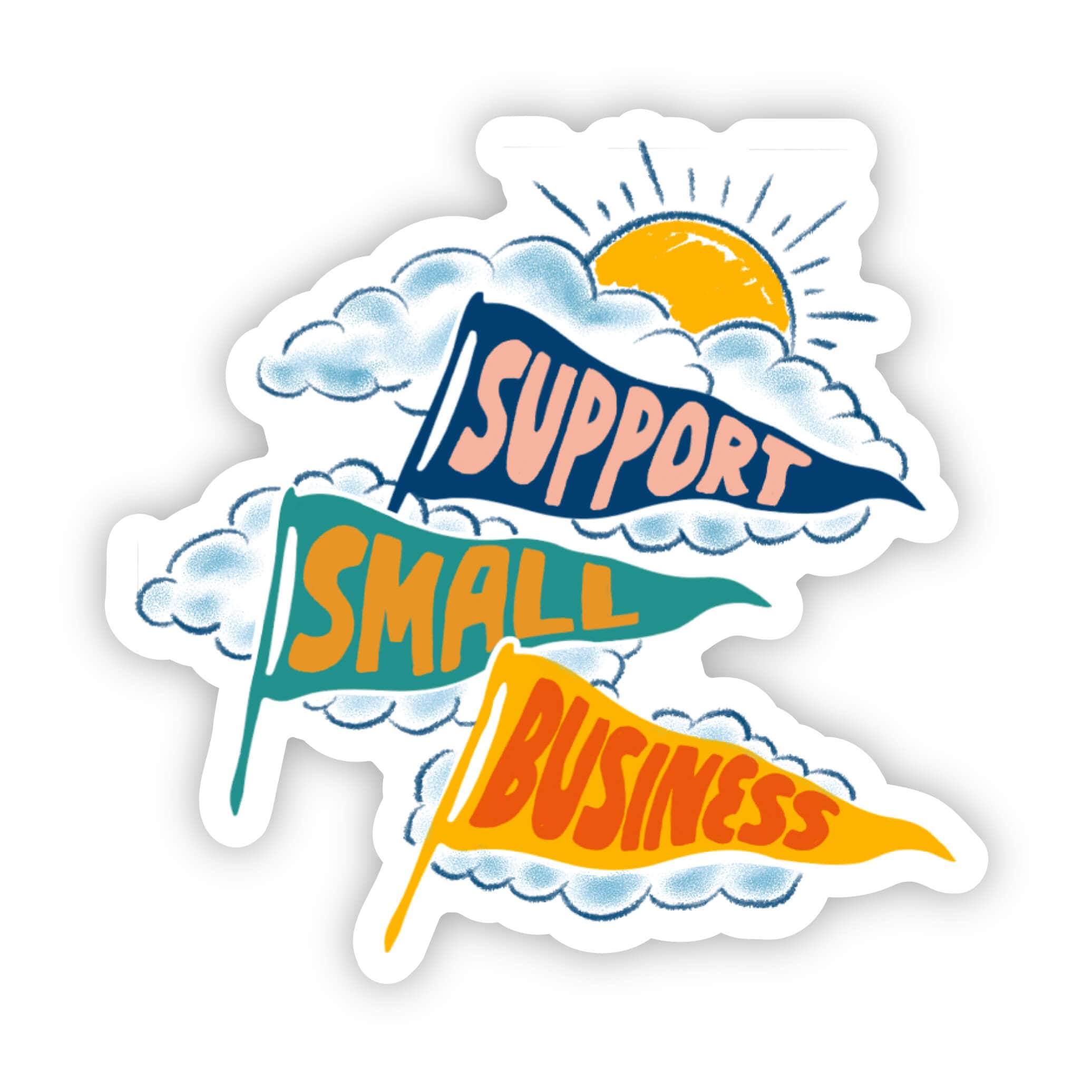  Support Small Business Sticker、mySite、elrpsem3k