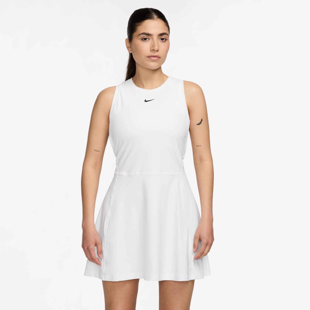 Nike Women's Dri-FIT Victory Dress (White/Black)