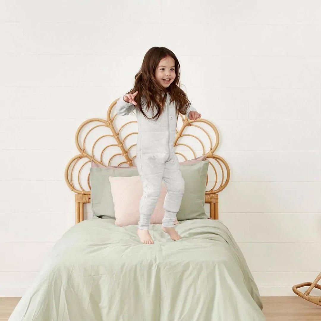  ergoPouch Organic Winter Long Sleeved Sleep Onesie - Grey Marle - 2.5 TOG、mySite、merchandisen