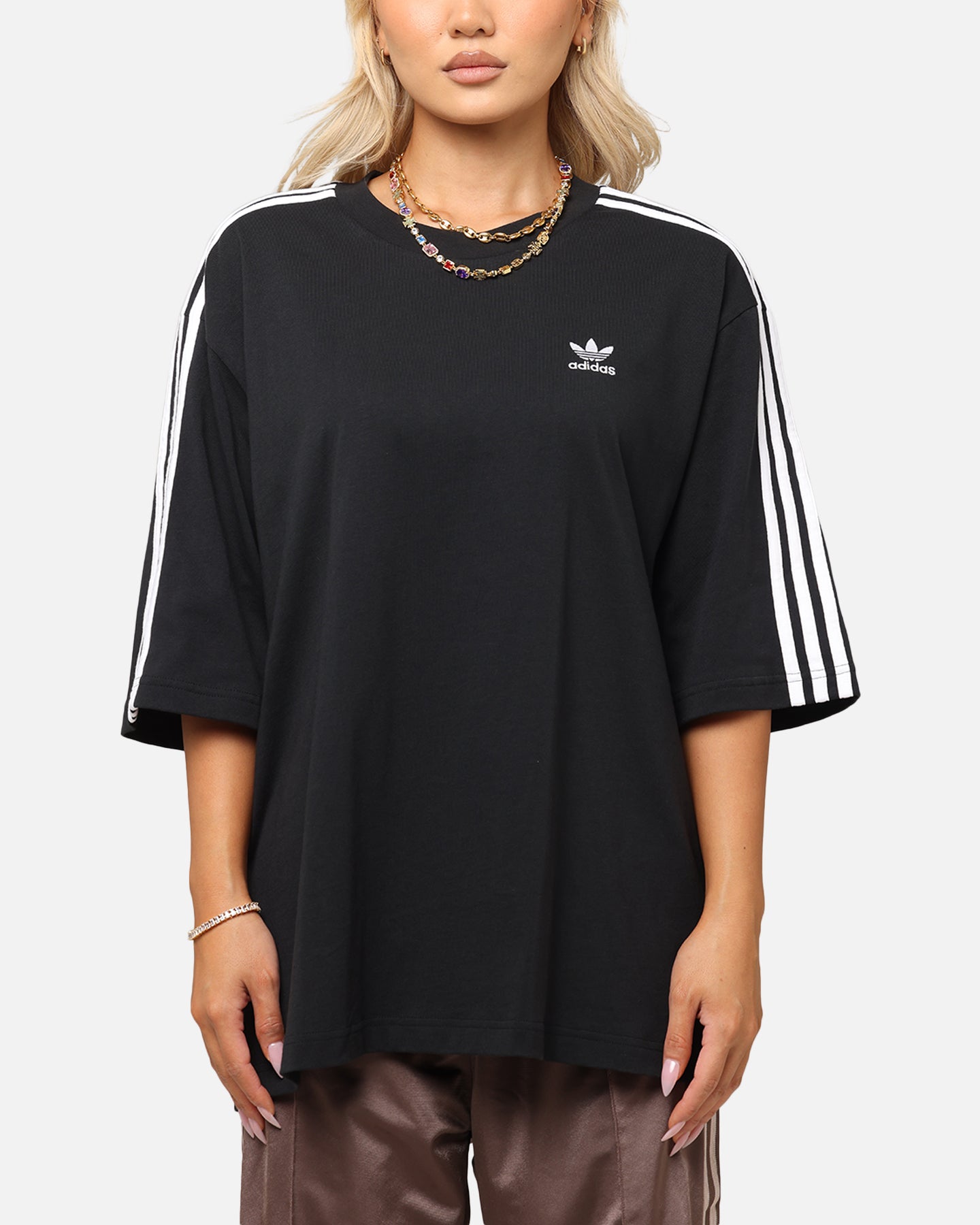 Adidas Oversized T-Shirt Black、mySite、zt4zffjzw