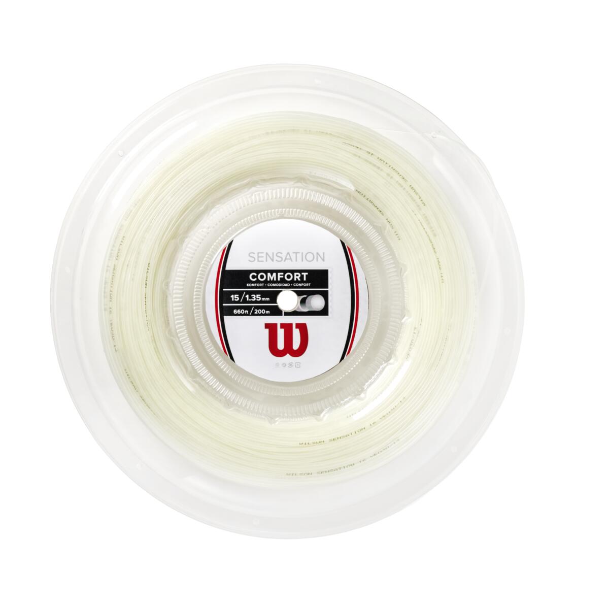Wilson Sensation 15/1.35 Tennis String Reel (Natural)
