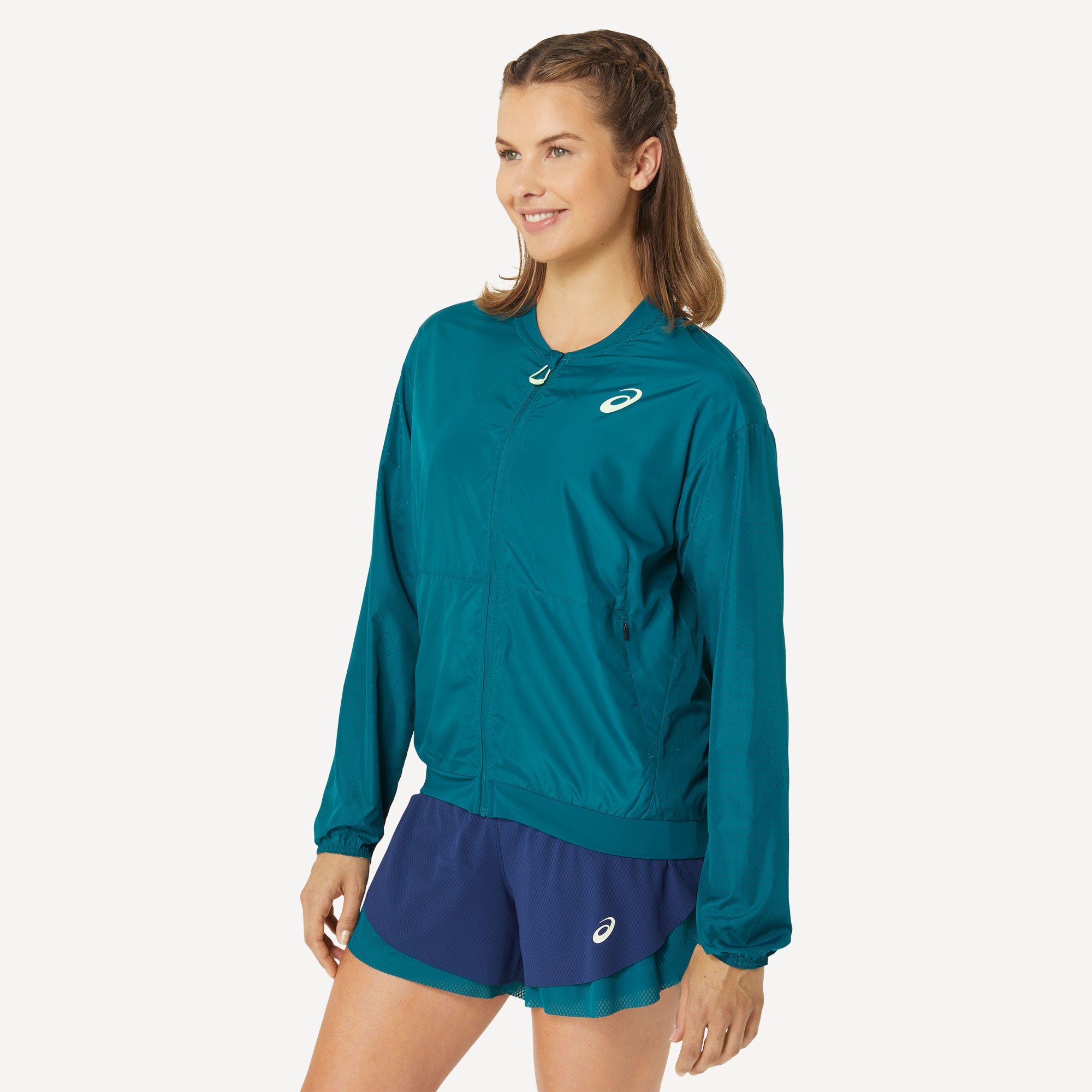 ASICS Nagino Women's Bomber Tennis Jacket、mySite、neckold