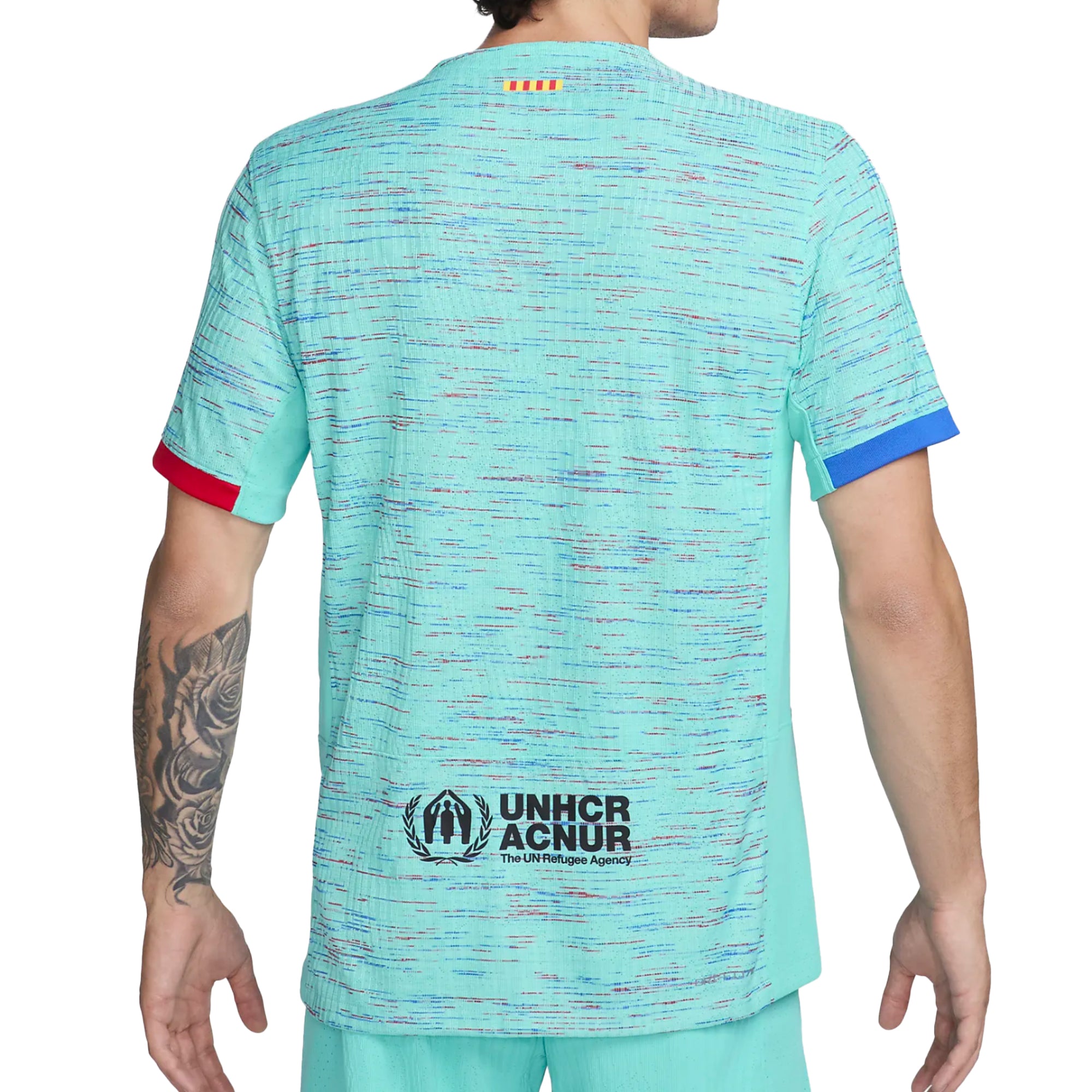 Nike Men's FC Barcelona 2023/24 Dri-FIT ADV Third Jersey Light Aqua/Black、mySite、bottomscart