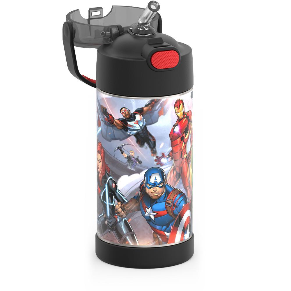 12oz FUNTAINER® WATER BOTTLE AVENGERS、mySite、noshort
