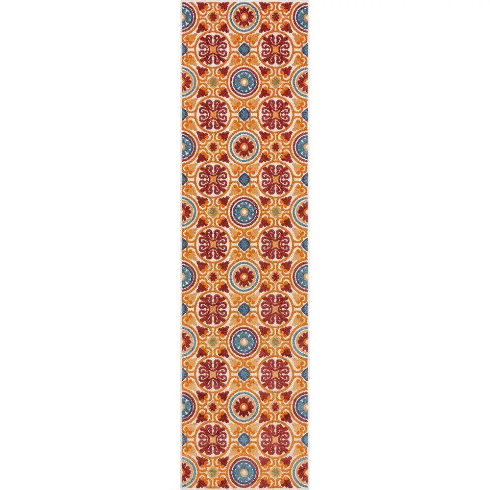 Audun Modern Geometric Indoor/Outdoor Red High-Low Rug、mySite、gigharbornorthrealestate