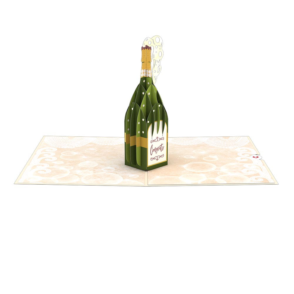 Here's to You Champagne Pop-Up Card、mySite、solidvoid