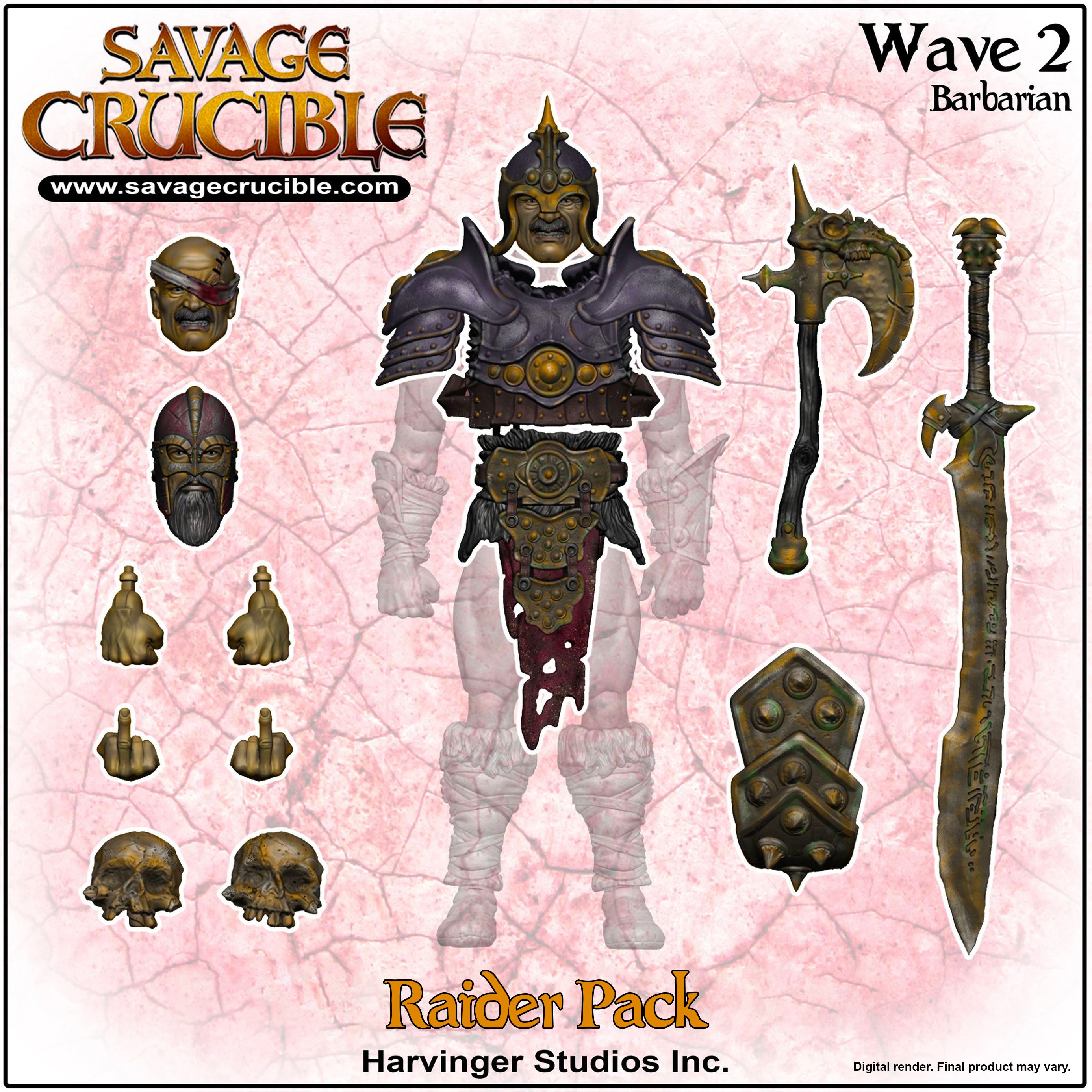 Savage Crucible Raider Accessory Pack、mySite、hgirdovlk