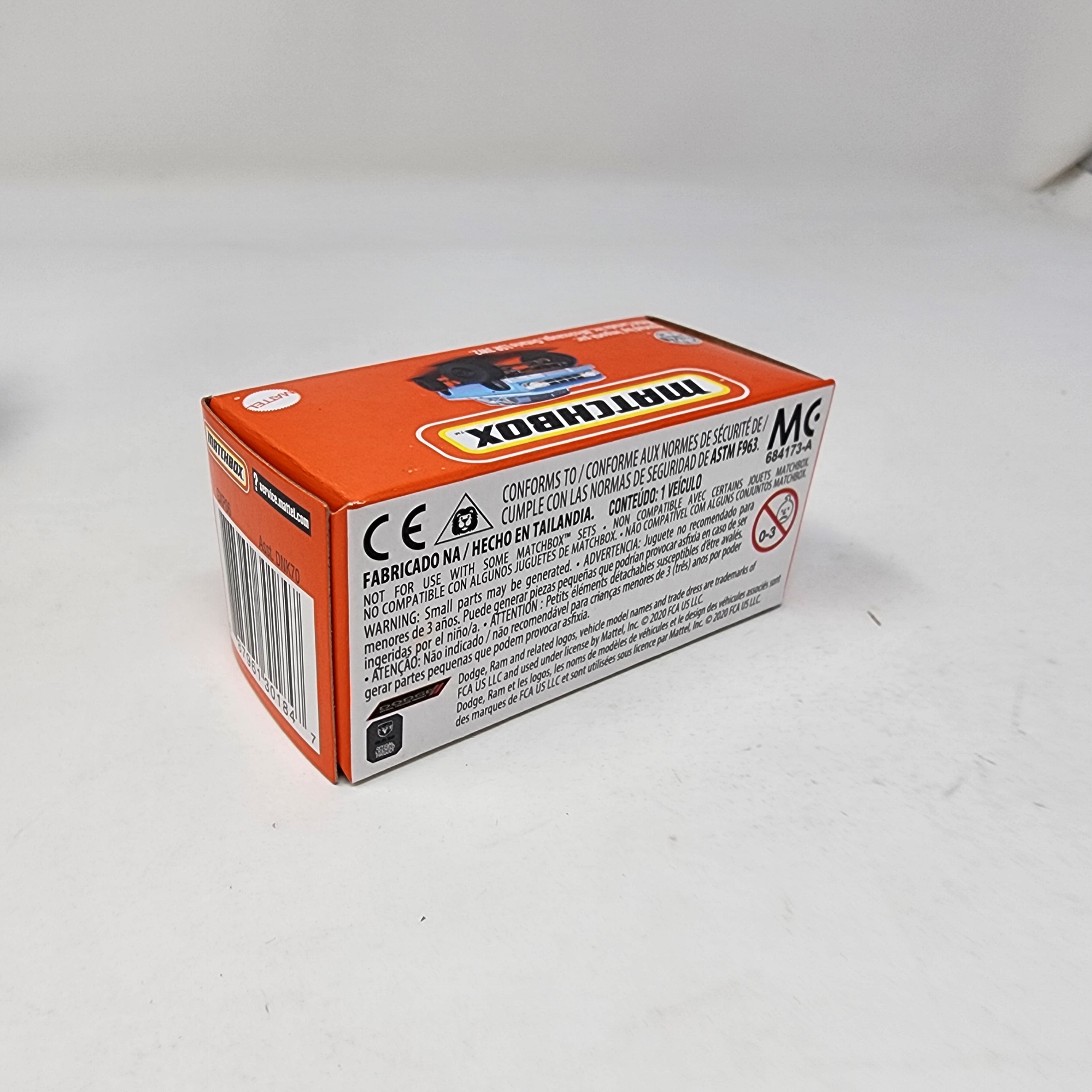 1968 Dodge D200 #93 * Matchbox Power Grabs、mySite、hgirdovlk