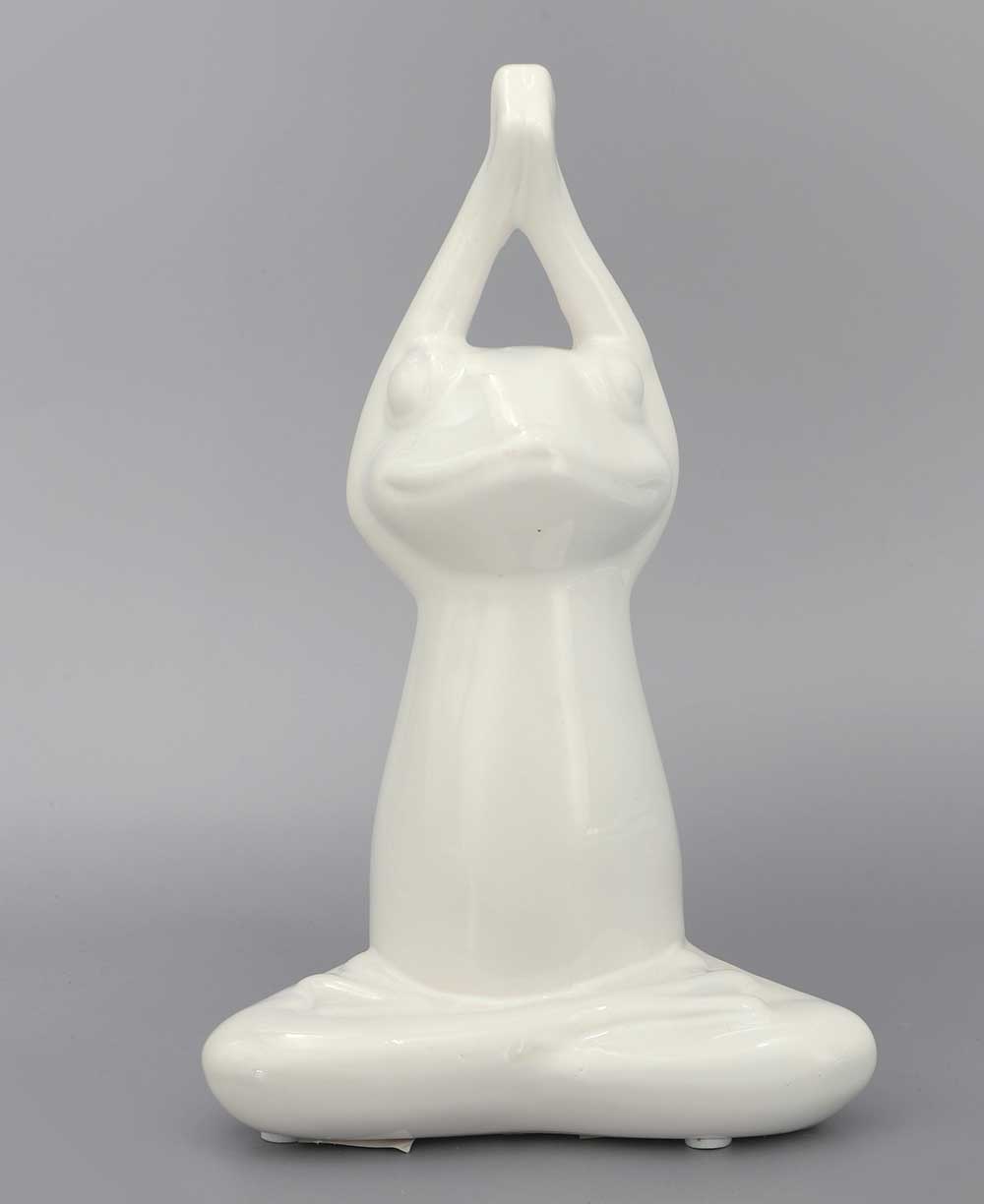 Set of 3 Yoga Frog Ceramic Figurines、mySite、topwebapps