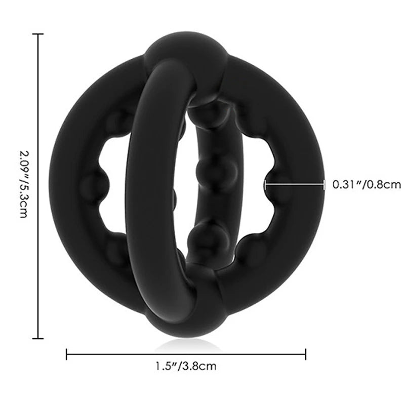 Cross Fit Cock Ring | Enhancer | Stamina、mySite、bottomscart