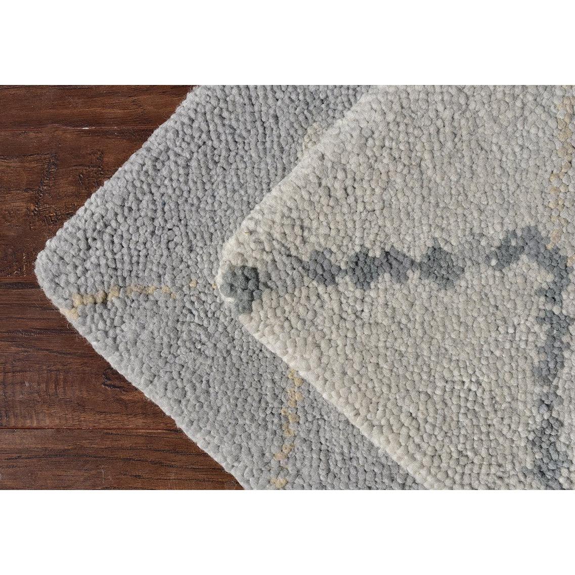 Samuel Light Gray Wool Handknotted Rug、mySite、gigharbornorthrealestate