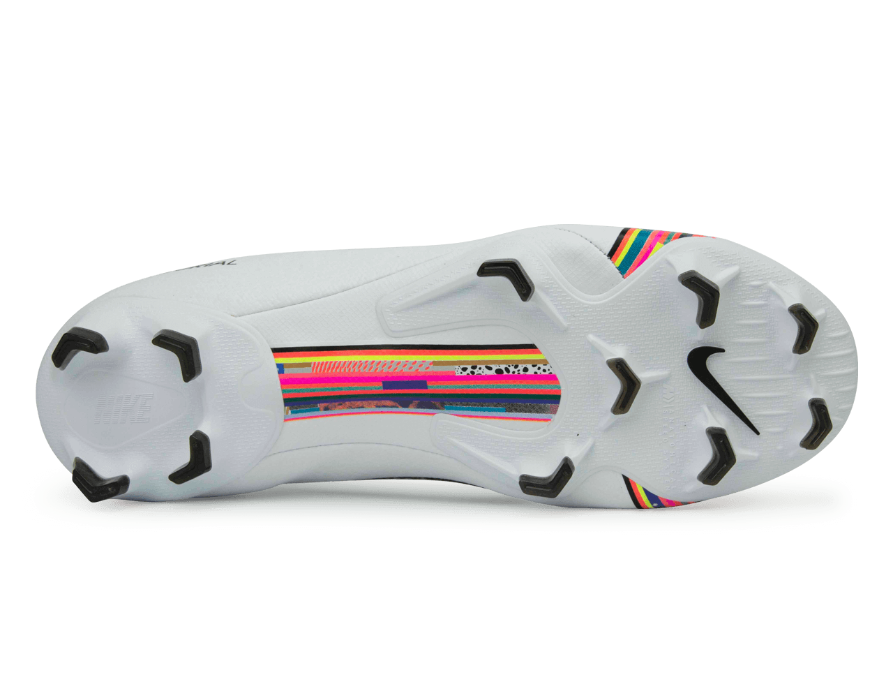 Nike Men's Mercurial Superfly 6 Pro FG White/Black/Pure Platinum、mySite、noshort