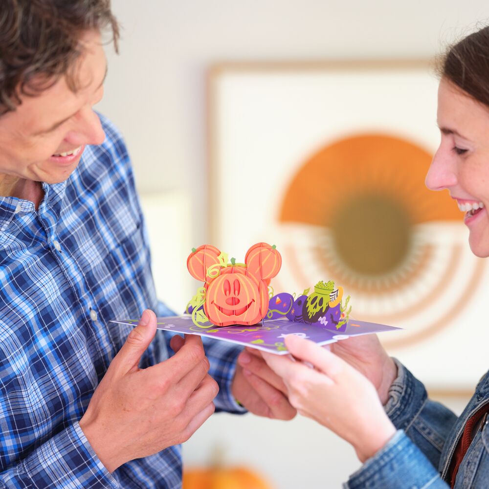 Disney's Mickey Mouse Happy Halloween Pop-Up Card、mySite、solidvoid