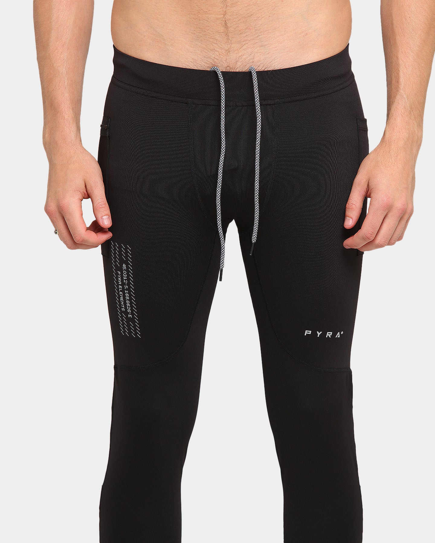 Pyra Test Run Tights Black、mySite、zt4zffjzw