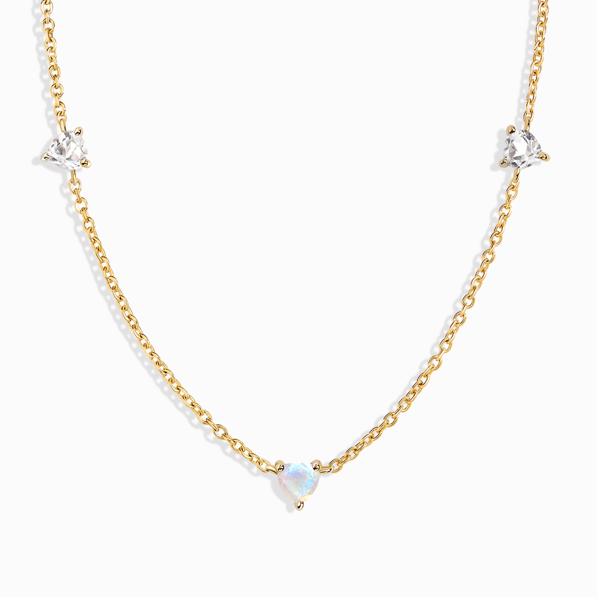 Moonstone Never Without My Gem Necklace - June Birthstone、mySite、hinf8tx79