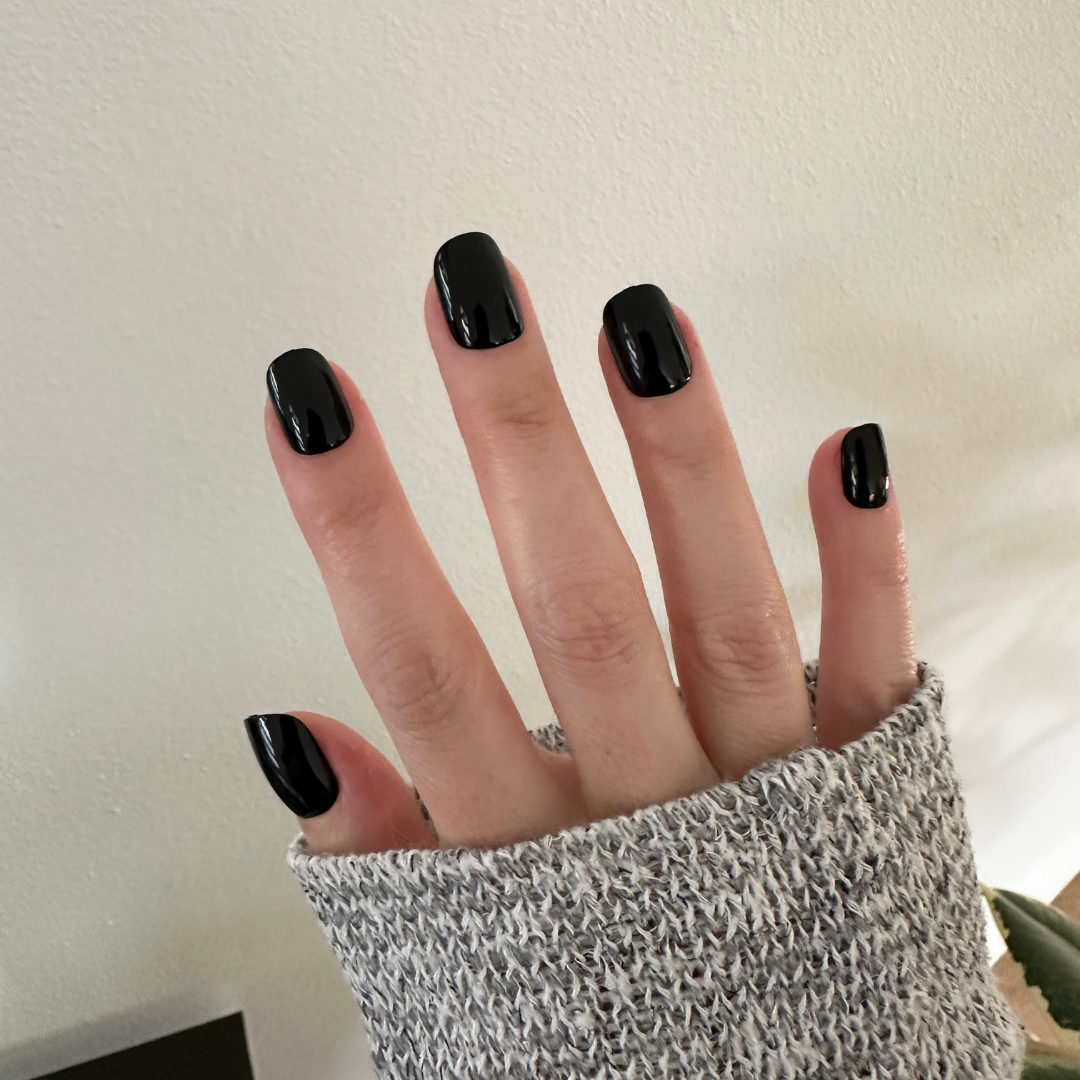 Cateye | Extra Short | Squoval - Tab Press-On、mySite、solidvoid