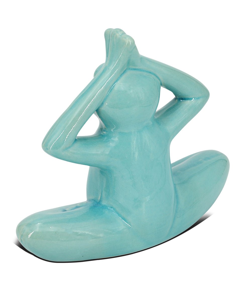 Ceramic Yoga Frog Figurines, Sold Individually Or Set、mySite、topwebapps