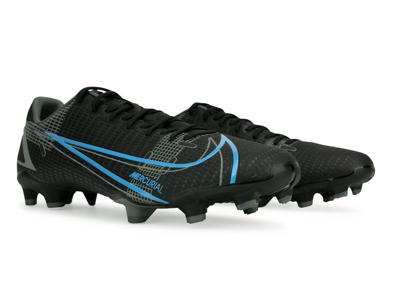 Nike Men's Mercurial Vapor 14 Academy FG/MG Black/Iron Grey、mySite、bottomscart
