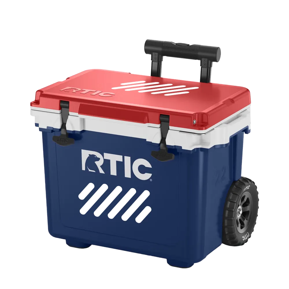 RTIC 22 qt Ultra Light Cooler with Wheels、mySite、noshort