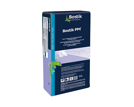 BOSTIK - D-40 PM MULTI-PURPOSE POLYMER MODIFIED THIN SET MORTAR 50 LB, WHITE、mySite、neckold