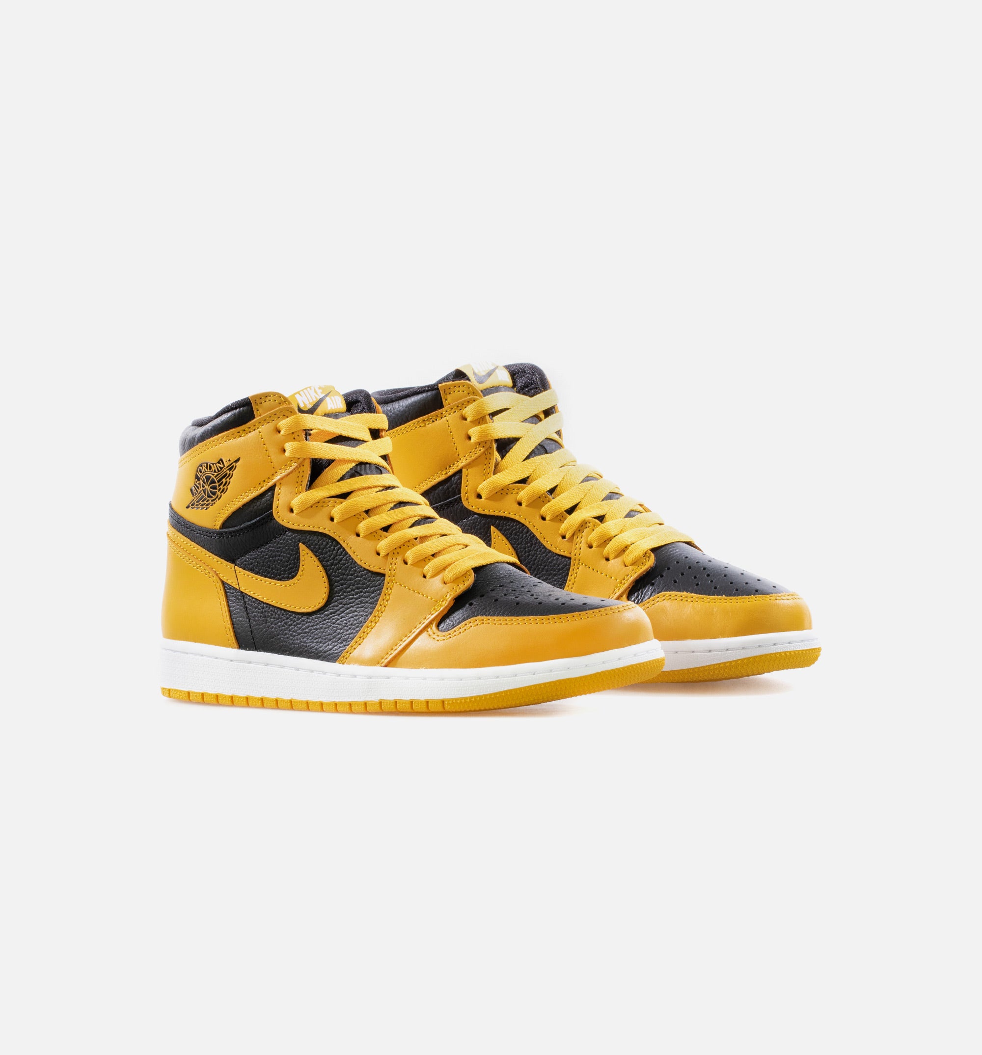 Air Jordan 1 Retro High OG Mens Lifestyle Shoe - Pollen/Black/White Limit One Per Customer、mySite、dreamappss