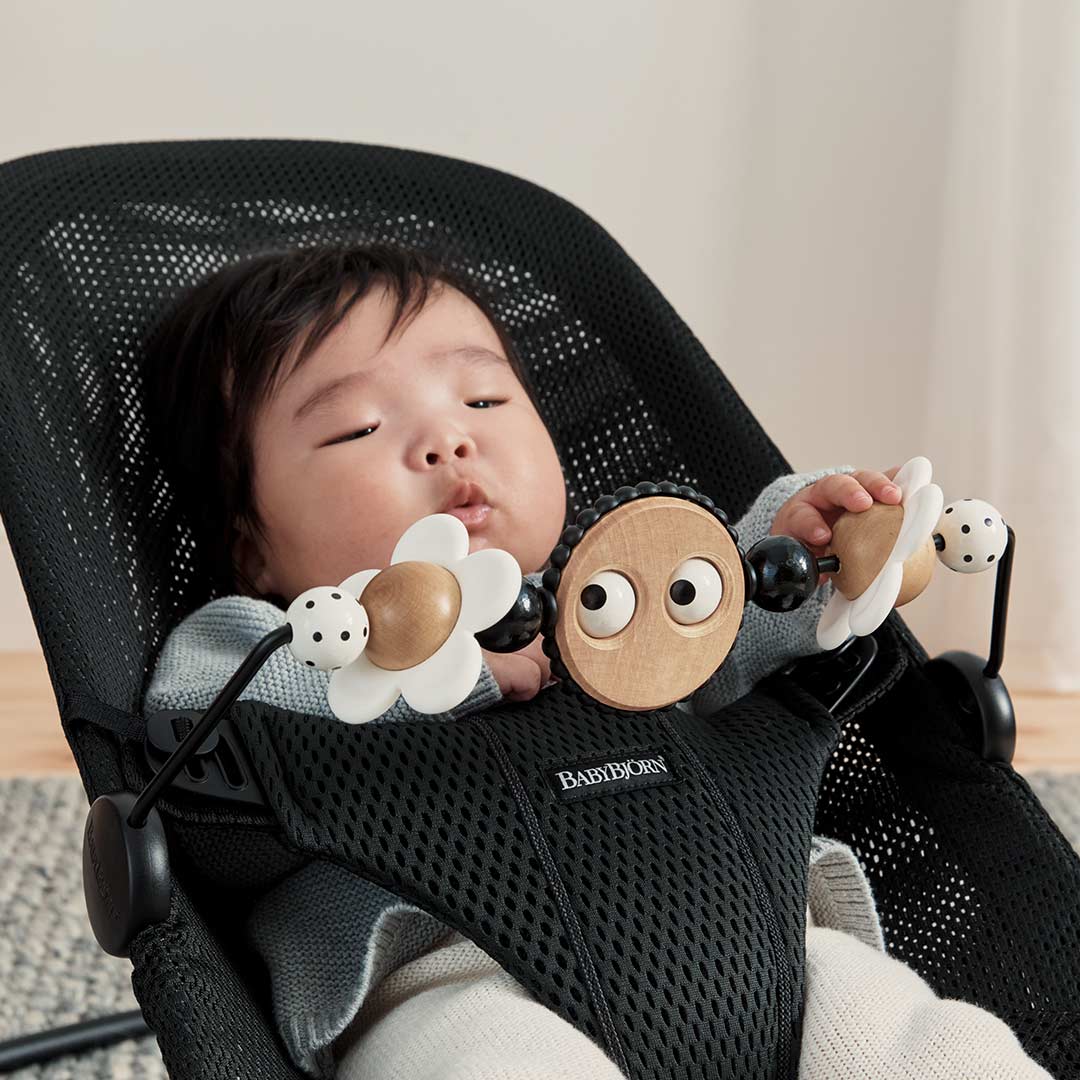  BabyBjorn Bouncer Toy - Googly Eyes - Black + White、mySite、merchandisen