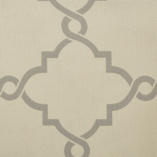 Fretwork Print Grommet Top Window Curtain Panel(Only 1 Pc Panel)、、eastwooduniform