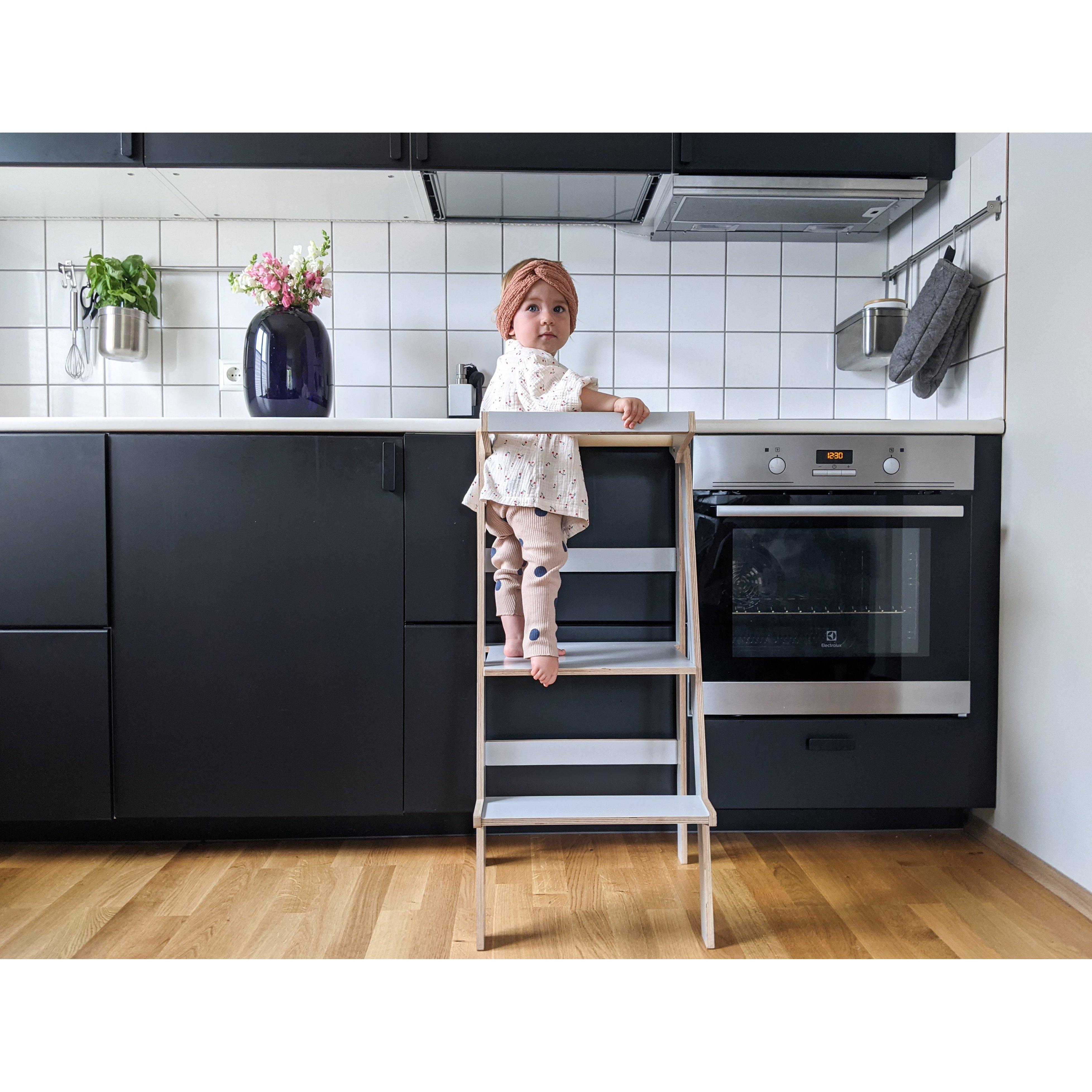 Wooden Foldable Learning Tower、mySite、gigharbornorthrealestate