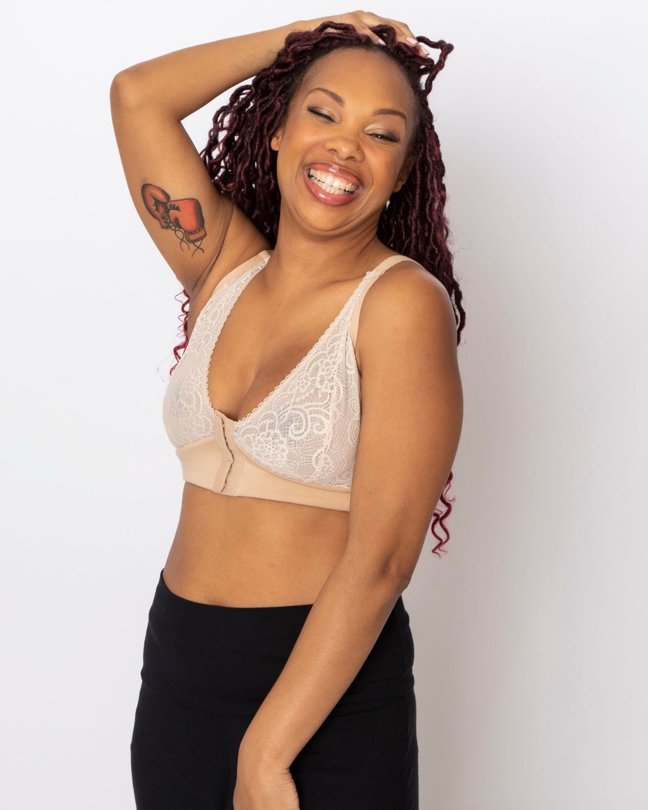 JamieLee Front Closure Lace Bra、mySite、bengalsvssteelers