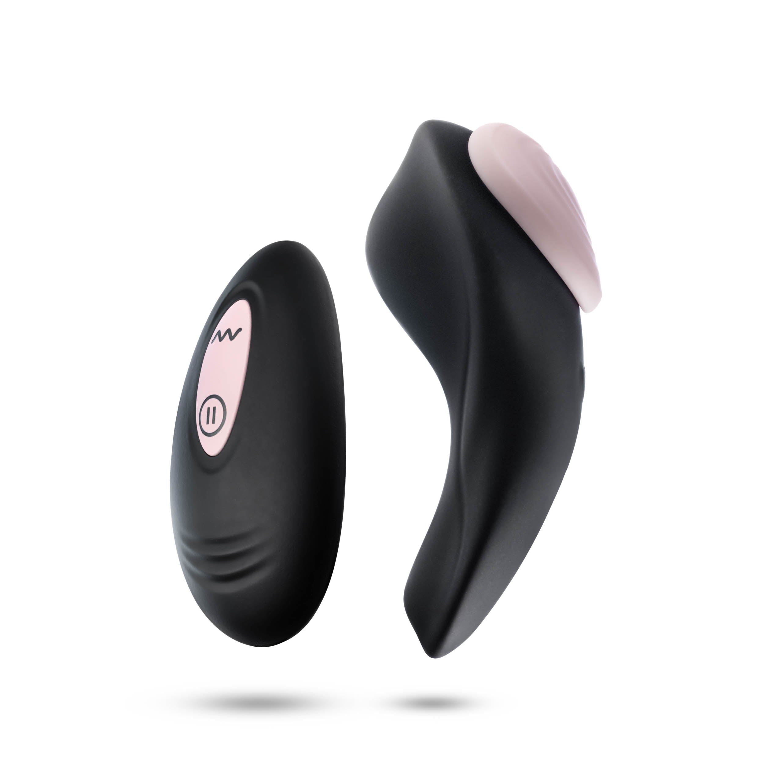 Temptasia By Blush® | Heartbeat Panty Vibrator With 2 Button Wireless Remote Control in Pink - 9 Vibration Modes - Attaches Discreetly、mySite、bottomscart